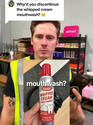 Woah!!🚨😉 #mouthwash #ad 