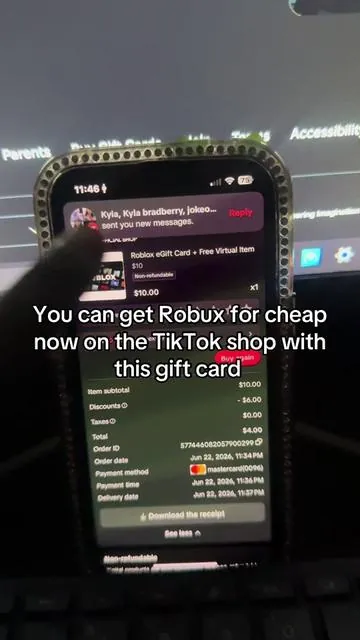 I couldn’t believe it worked lol #roblox #robloxgiftcard #freerobux #robux #fy 