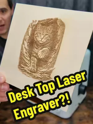 The Most Affordable enclosed laser engraver and still comes with some great engraving quality! #laserengraving #DIY #laser #SummerVibes #dealsforyoudays 