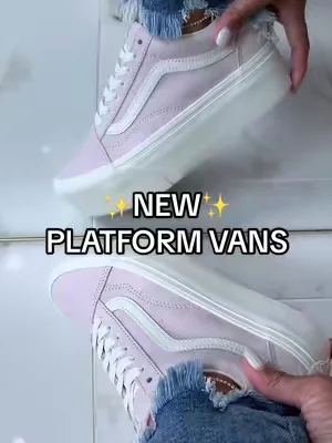 Platform Vans 🔥 #platformshoes #platformvans #vans #vansshoes #dealsforyoudays @vans 