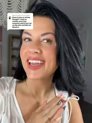 Replying to @Kristy K  #tintedmoisturizer #kbeauty 