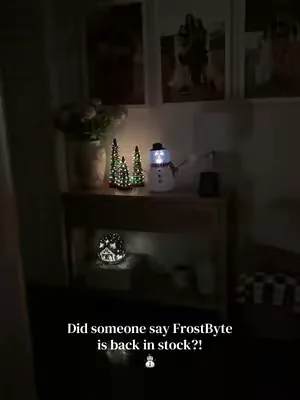 He’s back! #frostbyte #christmasdecor #holidaydecor #christmasdecorations 