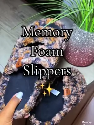 Memory foam slippers #houseslippers #plantarfasciitis #tiktokshopcreatorpicks #EasyReturnsEveryTime #slippershoes 