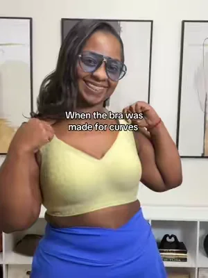 Curvy Girl Approved #jellybra #plussizetiktok #tiktokshopcreatorfinds #bra #casualstyle 