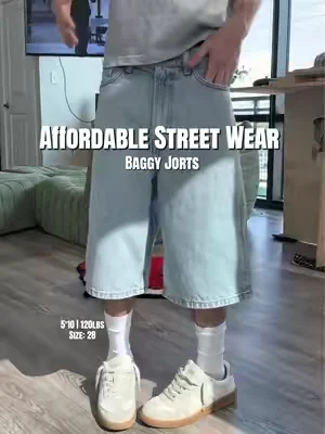 #hm #baggyjorts #streetwear 