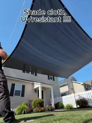 The easiest and most budget-friendly way to protect your yard #sunshadenet #outdoornet #net #shadenet #GardenShade