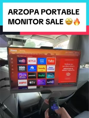 You can use this monitor for so many things #portablemonitor #monitor #dealsforyoudays #summervibes #tiktokshopcreatorpicks 