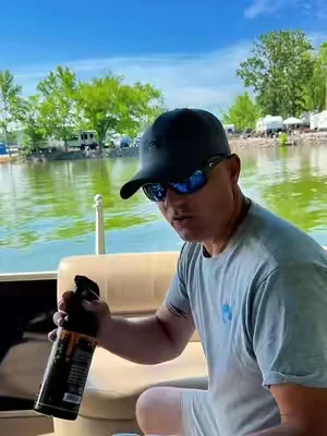 Keep your boat seats looking clean and protected with Boat Juice Interior Cleaner & Protectant. This 2-in-1 formula helps clean interior surfaces while adding UV protection to help maintain the appearance of vinyl, seats, cushions, and other marine surfaces. Easy to apply, great scent, and a simple way to keep your boat looking its best all season long. Keywords: Boat Juice Interior Cleaner, boat seat cleaner, marine interior cleaner, UV protectant, boat vinyl cleaner, pontoon seat cleaner, boat detailing products, marine care products, boat seat protectant, boat cleaning supplies, boat maintenance, vinyl protectant, lake life essentials Hashtags: #LakeLife #BoatLife #PontoonLife #TikTokShopCreatorPicks #Summervibes 