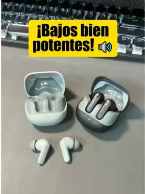 ¡Bajos criminales! y duran un montón 😳 #earbuds #earphones #headphones #DealsForYouDays#tiktokshoptech