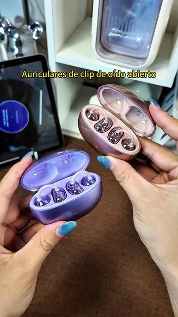 🎁❤️Una revolución para los entrenamientos: auriculares de clip.#EarClipEarbuds #HiddenHeadphones #FashionEarbuds #WorkHacks #TechHacks