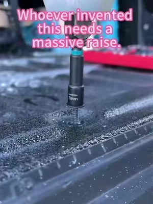 This magnetic nut driver set hit different ,if you use an impact wrench #tools #dealsforyoudays #mechaniclife #homeimprovement #carrepair 