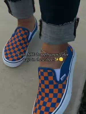 @vans checkered slip on low top SHOES 