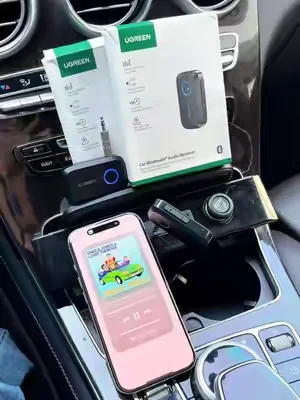My old car finally gets wireless music — absolutely obsessed with this little gadget 🚗🎵 #BluetoothFMTransmitter #CarCharger #summerwins #TikTokMadeMeBuyIt #dealsforyoudays 