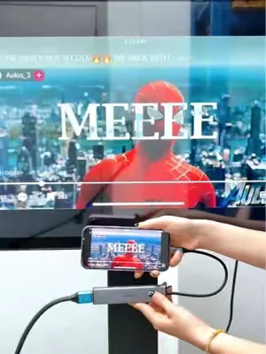 ¿Cómo es que no había descubierto este increíble producto antes? ¡Mi televisor lleva tanto tiempo sin usarse, por fin puedo aprovecharlo! #adaptador #USBCHub #DockingStation #viralvideo #dealsforyoudays 