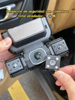 Un dashcam con cuatro cámaras integradas que brinda una gran sensación de seguridad, cobertura total sin puntos ciegos, protegiendo su conducción. 🚗📹🛡️ #dashcam #safety #dashcamera #dealsforyoudays #summerwins 
