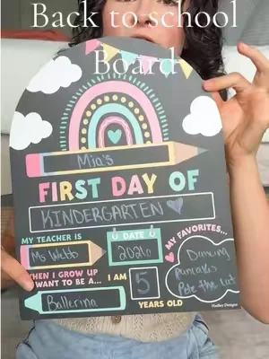 can’t believe back to school season is already here ✏️🎒 #backtoschoolshopping #pictureboard #backtoschoolboard #backtoschoolpictures #kindergarten 