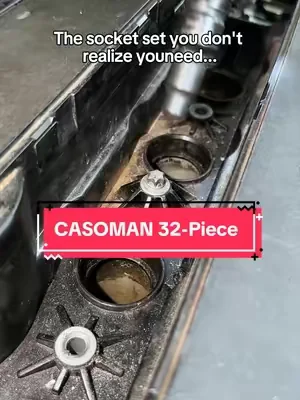 You never realize how often you need Torx sockets until you’re halfway through a repair and don’t have the right one. @CASOMAN TOOLS #torx #socketset #tool #summervibes #creatorsearchinsights