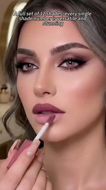 12 shades, always make your lips shine. #tiktokshop #fyp #makeuptutorials #tiktokshopstockup