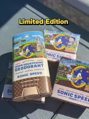💛 LIMITED EDITION SONIC @Dr. Squatch #drsquatchrewardscampaign #dealsforyoudays #DRSQUATCH #sonic 