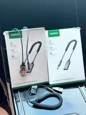 The best way to add bluetooth to your car if it doesn't have it. #auxtobluetooth #aux #summerwins #TikTokShopDealsForYouDays #carhacks