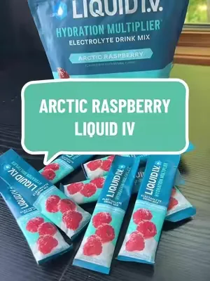 Arctic raspberry is so refreshing for summer! ☀️💦 @Liquid I.V. #dealsforyoudays #electrolytes #hydration 