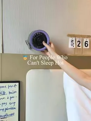 Waking up hot in the middle of the night is the worst. 😭 That's why I keep this fan by my bed. The airflow is amazing, and having different speed levels makes it easy to find the perfect setting. I've been using it every night lately.#coolhill #DealsforYouDays #SummerWins #deskfan #staycool 