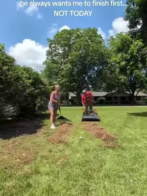 this upgraded lawn sweeper is the REAL DEAL #vevor #lawncare #sweeper #SummerWins #dealsforyoudays 