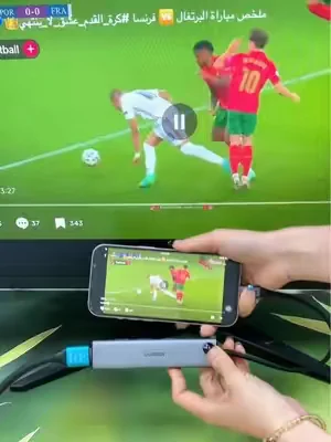 Stream 4K straight from your phone to TV no Wi-Fi needed!#adaptador #USBCHub #dockingstation #dealsforyoudays #SummerWins