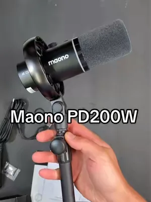 The Maono PD200W has been a huge upgrade for my voiceovers. The noise cancellation alone makes a big difference. #MaonoPD200W #DealsForYouDays #SummerWins #ContentCreator #TechTok