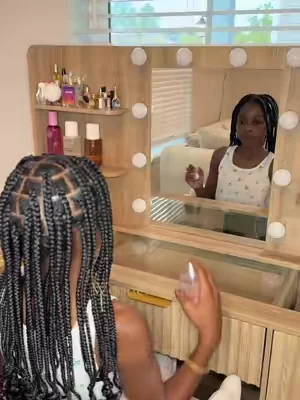 The sale on this vanity is insane 🤭 @amerlifeofficial @Amerlife  #naturallyb  #vanity  #vanitymirror  #vanitymakeup  #DealsForYouDays 