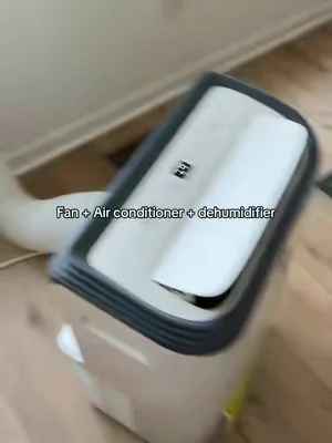 Cowsar portable air conditioner cools my entire upstairs on those hot summer days 🥵 #cowsarairconditioner #portableairconditioner #portableac #airconditioner 