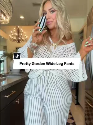 & they’re not see through either👌🏼 loving these wide leg pants! So easy to dress up or down @PrettyGarden #widelegpants #summerpants #midsizeoutfits #DealsForYouDays #Summerwins 