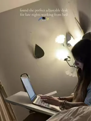 working from bed just got easier #standingdesk #workfromhome #dealsforyoudays #productivity #tiktokmademebuyit 