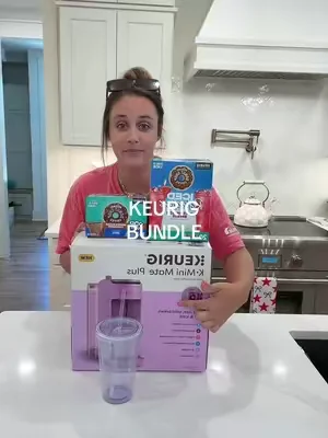 The Keurig jackpot 🤌🏼✨ iced coffees, hot coffee & iced refreshers all at home & that pink 🧋💖 #keurig #dealsforyoudays #QVCSuperBrandDay #coffeemaker #dfyd @QVC, Inc 