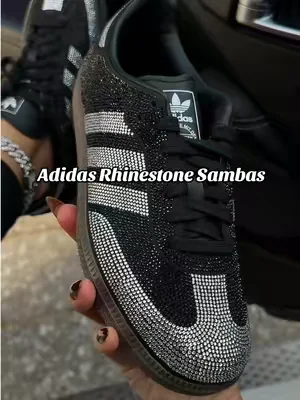 🖤✨😮‍💨#adidas #adidassamba #rhinestones #sneakerhead #dealsforyoudays 