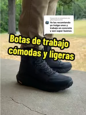 Respuesta a @gilbertoperez345 Botas de trabajo cómodas y ligeras con punta resiste a impactos que no molesta y suela antideslizante #tiktokshopcreatorpicks #dealsforyoudays #summerwins #tacticalboots #workboots 