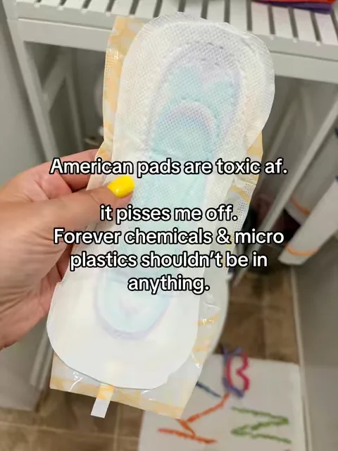 It’s really make me mad when I think about the USA not requiring companies to disclose ingredients in women’s period products.