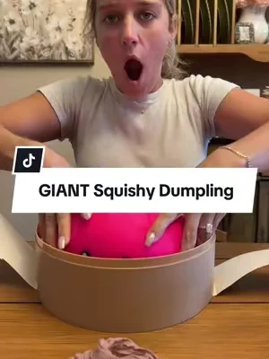 🥟 BIG dumpling energy 😆✨ Unbox the surprise! Jumbo Expressive Big Dumpling Squishy (10.6”) is soft, squishy, and dough-like filled!! #squishydumplings #Squishy #blindbox #StressRelief #Unboxing