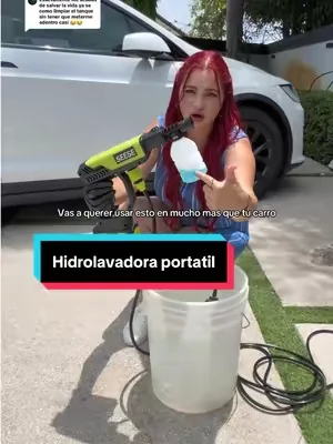 Replying to @Yaivis Delgado Esta hidrolavadora portátil viene con batería recargable, depósito para jabón, múltiples modos de presión y hasta su propio maletín. Perfecta para limpiar cestos de basura, ventanas, muebles de patio, bicicletas, carros y mucho más sin depender de una manguera fija. 💦✨ #cordlesspressurewasher#tiktokshopcreatorpicks#tiktokshopdealsforyoudays#tiktokshopsummerturnup#pressurewasher 