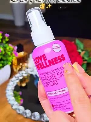 Love Wellness Intimate Skin Support™  – FDA-Cleared Hypochlorous Acid Intimate Cleanser Spray for Women | Lady Hygiene Products | Fragrance Free | pH Balanced | 4 fl oz #dealsforyoudays  @lovewellness 