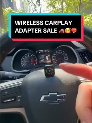 Game changing CarPlay hack ❤️‍🔥 #yurnlv #tiktokshopcreatorpicks #wirelesscarplay #wirelesscarplayadapter #dealsforyoudays 