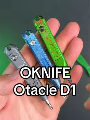 The OKNIFE Otacle D1 is one of the easiest EDC tools to keep on you, and the new Zombie Green color looks incredible. #DealsForYouDays #SummerWins #OKNIFE #EDC #EverydayCarry