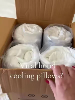 The price and reviews for these hotel quality cooling pillows is unbelievable! 