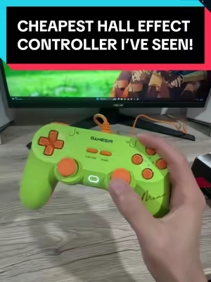 the cheapest hall effect controller i’ve seen !! @GameSir  #bestbudgetcontroller #halleffectcontroller #wiredcontroller #pcgamingcontroller #tegenarialite 