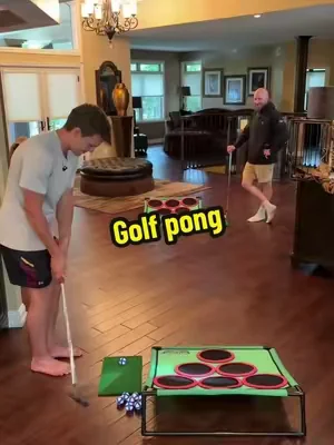 Almost a huge comeback… #golfgame #golfpong 