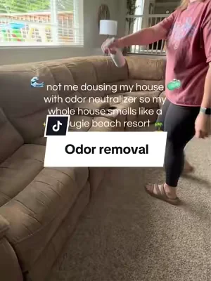 If you have pets & kids you absolutely need this odor neutralizing spray!  @R&W Co. #odorremoval #odorneutralizer #rwco #cleaninghacks #dealsforyoudays 