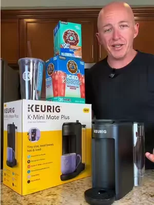 I couldn’t believe you get the Keurig and everything else for this price 😳 #keurig #coffeemaker #coffeemachine #dealsforyoudays 