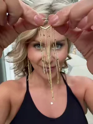 14k gold plated and fabulous! These dangling earring are stunning-and so many options in the cart! @Tewiky #DealsForYouDays #tiktokshopcreatorpicks #tewikyjewelry #jewelrytiktok #dangleearrings 