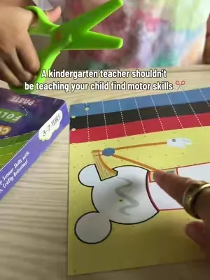 Finally found a safe way to teach toddler. scissor skills without the fear These only cut paper never skin and the little projects are so perfect for building fine-motor skills + focus. #toddlermomlife #toddlerdevelopment  #screenfreeactivities #dealsforyoudays  #summerwins 