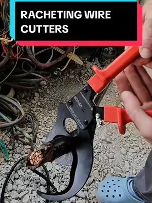 VEVOR WIRE CUTTERS, FOR ALUMINUM OR COPPER, RACHETING CABLE CUTTERS. #cablecutter #wirecutter #tiktokshopcreatorpicks #summervibes #dealsforyoudays @VEVOR Store @CreatorCollab_Mabel @Haidee_Collab 
